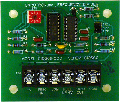 Frequency Divider Card Model C10368-000