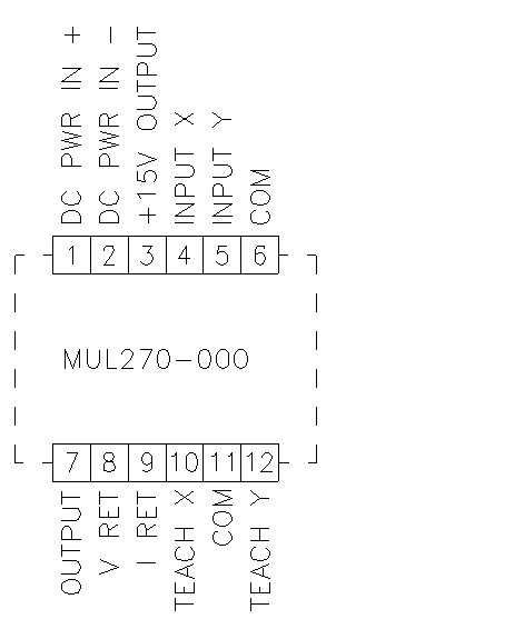 DC Voltage Multiplier Module Connections