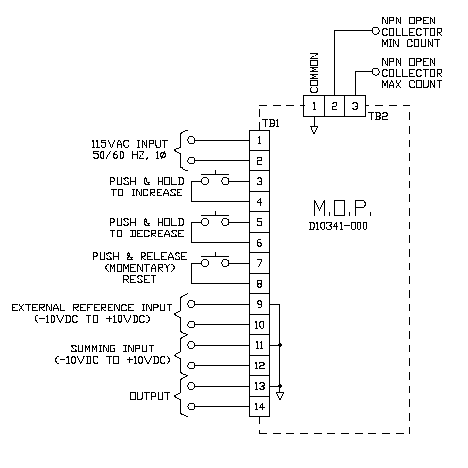Electronic Potentiometer - Connections