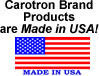 Carotron Brand Products are Made in USA!