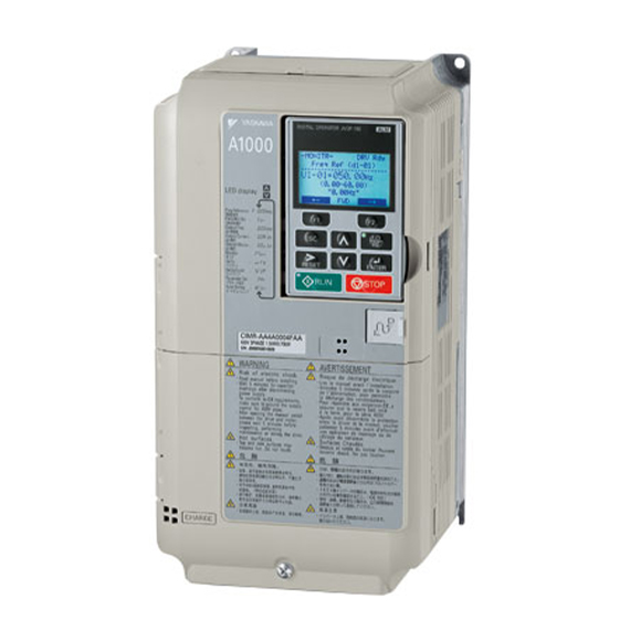 Yaskawa A1000 variable speed drive for outstanding performance.