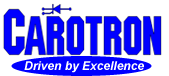 Carotron Logo with Driven by Excellence